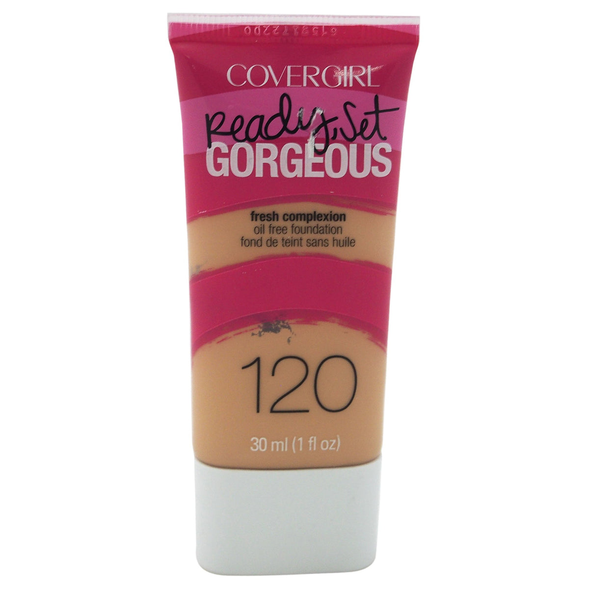 Covergirl Ready Set Gorgeous Foundation, Nude Beige 120, 1 Oz - Flawless Finish Makeup