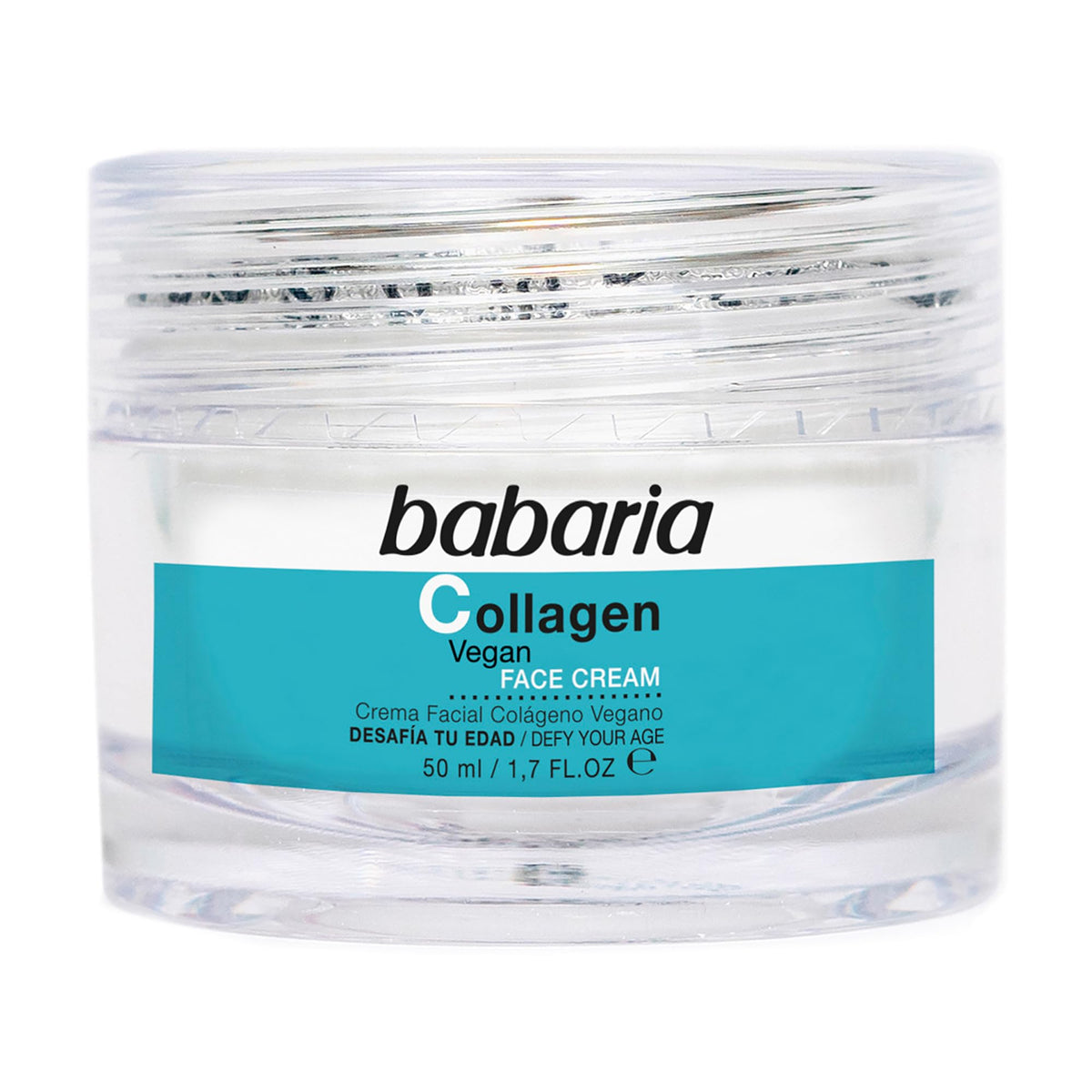 Babaria Collagen Vegan Face Cream - Anti-Aging Moisturizer For Skin Rejuvenation - 1.7 Oz