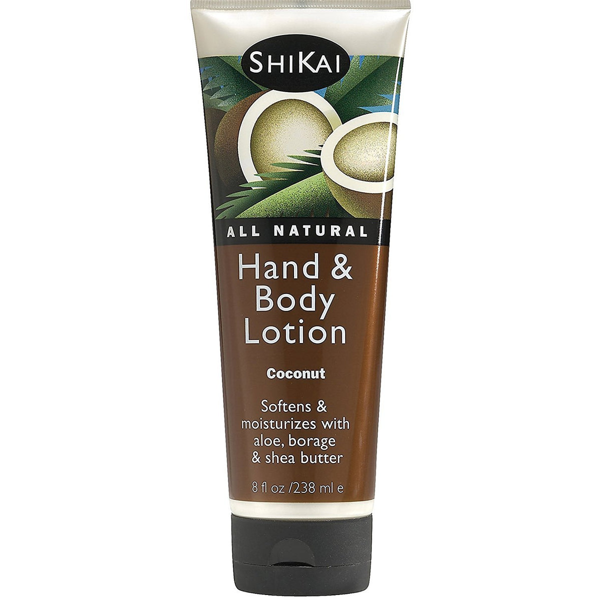 Shikai Coconut Hand And Body Lotion - 8 Ounce, Pack Of 6 - Moisturizing Skin Care