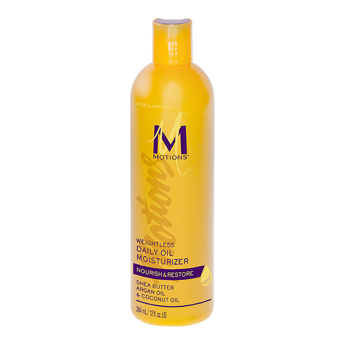 Motions Nourish & Restore Weightless Daily Oil Moisturizer, 12 Fl Oz For Healthy Hair