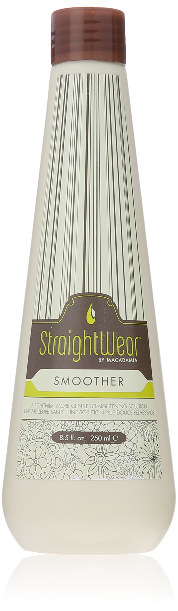 Macadamia Oil Natural Oil Straightwear Smoother Straightening Solution for Unisex  85 Ounce