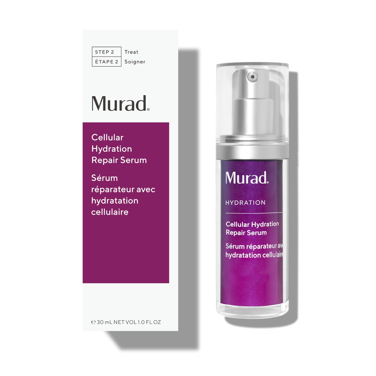 Murad Hydrating Barrier Repair Serum - Hexapeptide-9, Bilberry, Hyaluronic Acid - 1 Fl Oz