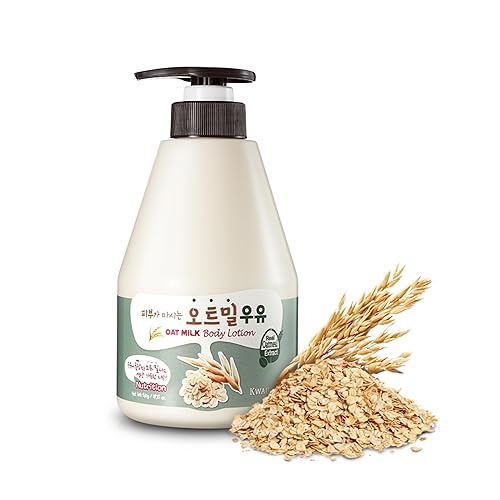 Welcos Oat Milk Body Lotion – Soothing Korean Lotion For Calming Relief, 19.75 Fl Oz