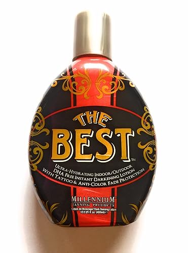 Millennium Tanning Bronzer Lotion - 13.5 Oz Premium Tanning Lotion For Deep, Radiant Color