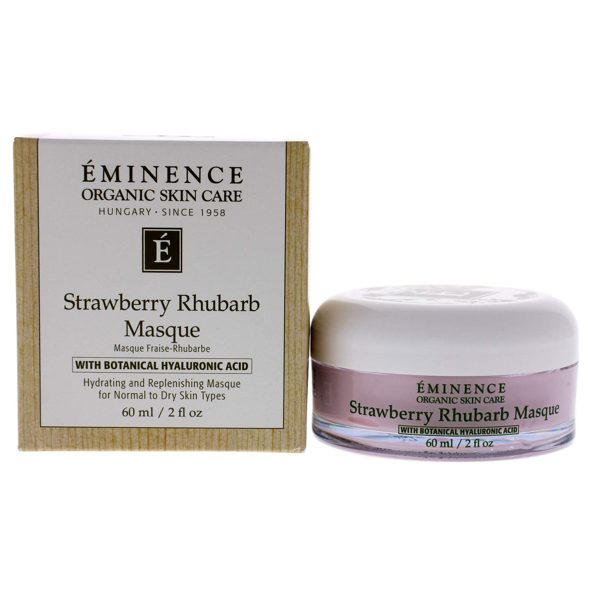 Eminence Organic Strawberry Rhubarb Masque  2 Ounce  2238