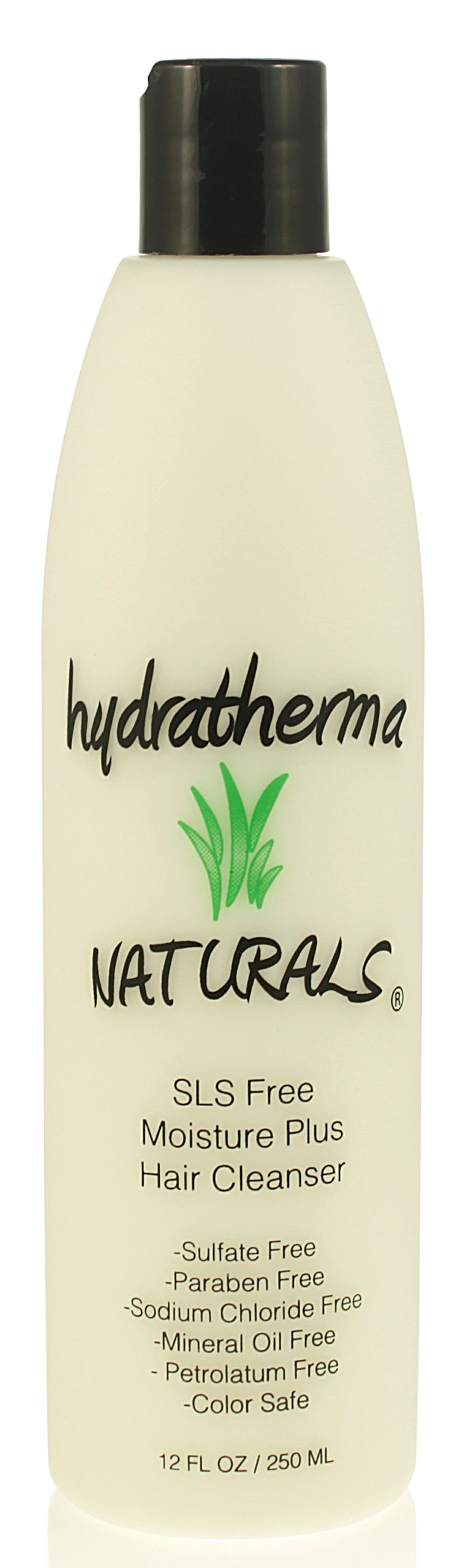 Hydratherma Naturals Sls Free Moisture Plus Hair Cleanser, 12 Fl Oz - Sulfate-Free Hair Care