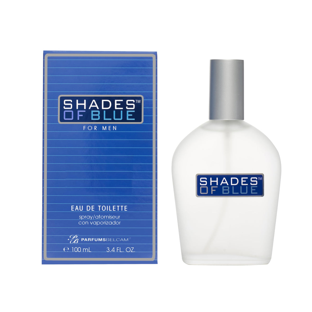 Pb Parfumsbelcam Shades Of Blue Eau De Toilette Spray For Men, 100 Ml - Designer Inspired Fragrance