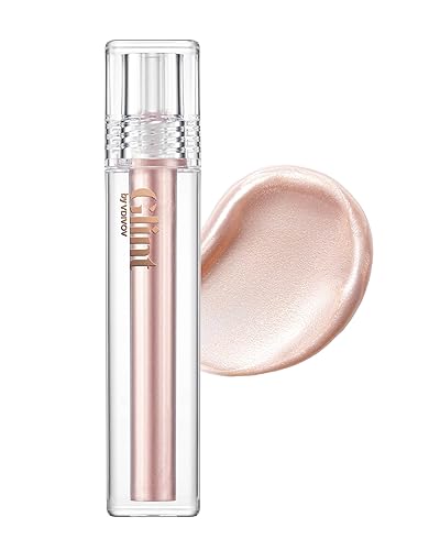 Glint By Vdivov Dewy Moon Liquid Gel Highlighter - Multi-Use Face & Body Gloss, 0.1Oz