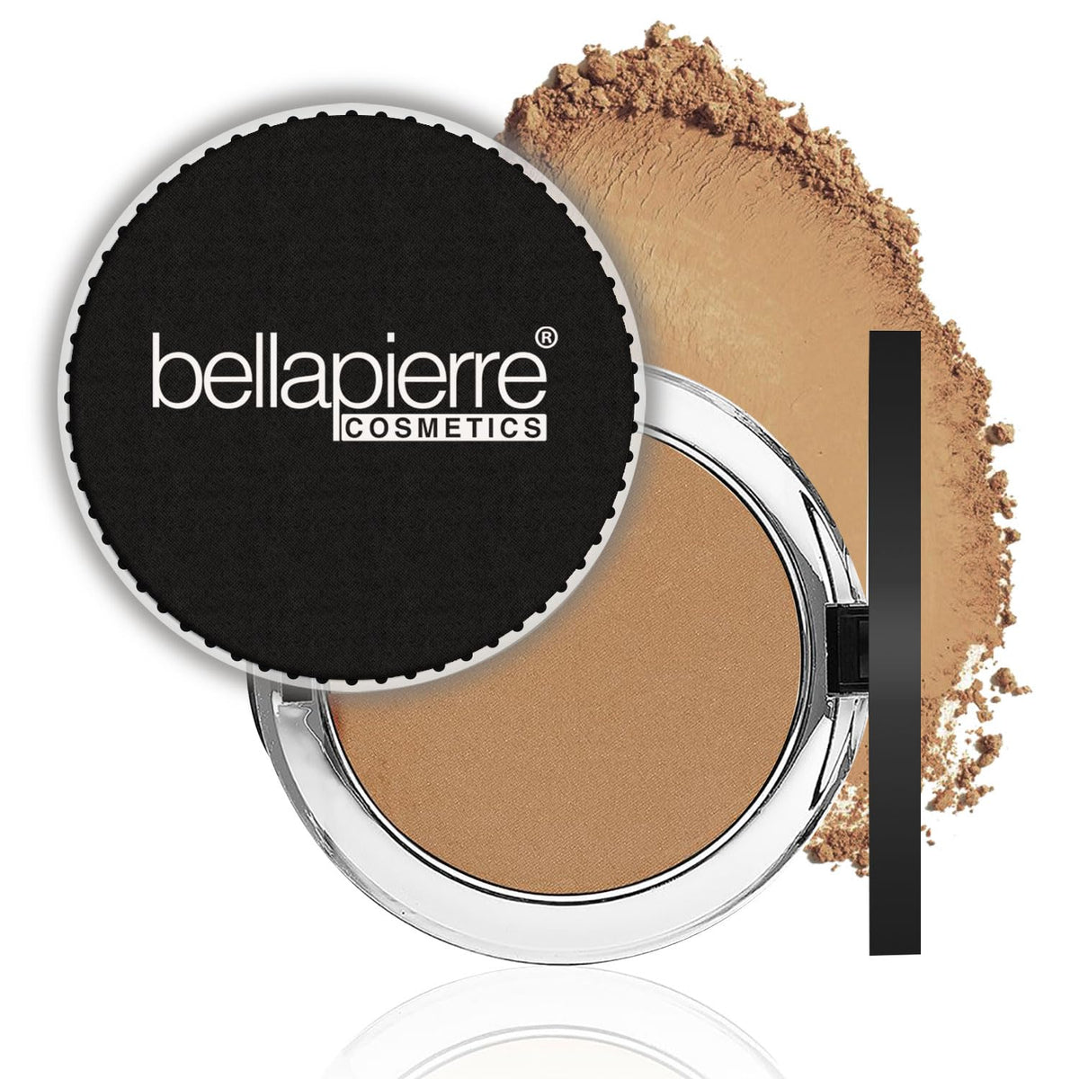 Bellapierre Compact Mineral Foundation Spf 15 - Vegan, Full Coverage, Matte - Brown Sugar 0.35 Oz