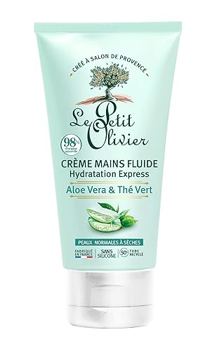 Le Petit Olivier Aloe Vera Hand Cream - Moisturizing, Non-Greasy, 2.5 Oz For Normal To Dry Skin