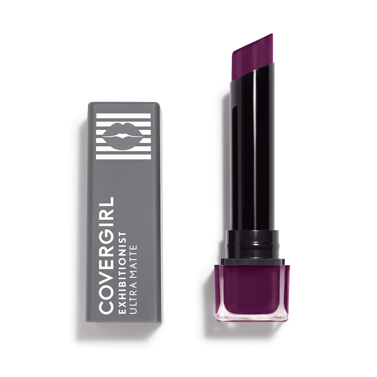 Covergirl Exhibitionist Ultra-Matte Lipstick, Transfer-Proof, Jam Packed, 0.11 Fl Oz