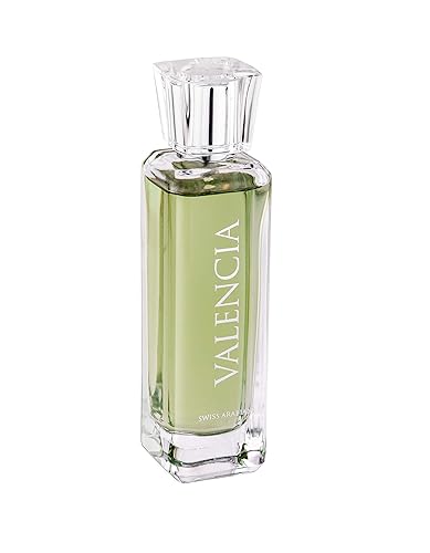 Swiss Arabian Valencia EDP Spray - 3.4 Oz Long Lasting Fragrance, Seductive Aroma, Luxury Perfume from Dubai