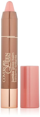 Covergirl Queen Jumbo Gloss Balm - Pink Diamond, 0.13 Oz, Moisturizing Lip Balm