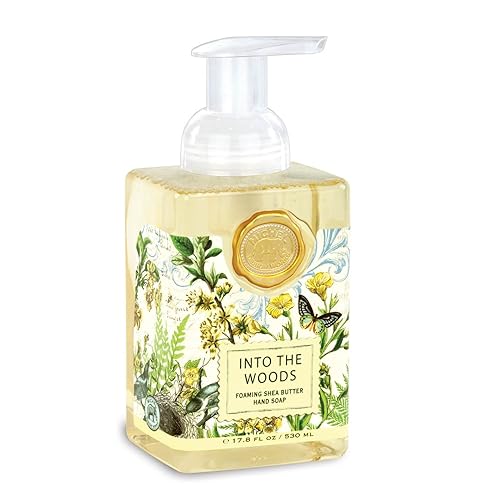 Michel Design Works Foaming Hand Soap, 17.8 Oz - Into The Woods Scented Liquid Soap