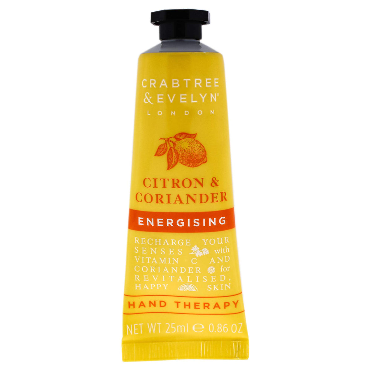 Crabtree & Evelyn Energising Hand Therapy With Citron & Coriander, 0.86 Oz