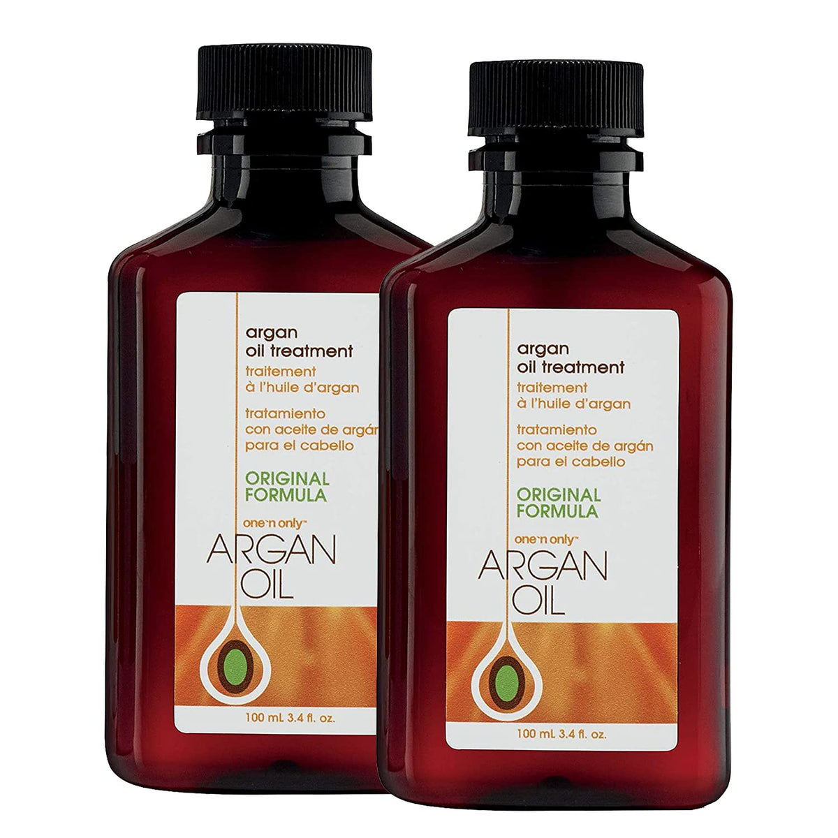 One 'N Only Argan Oil Treatment, 3.4 Oz (Pack Of 2) - Nourishing Hair Care Solution