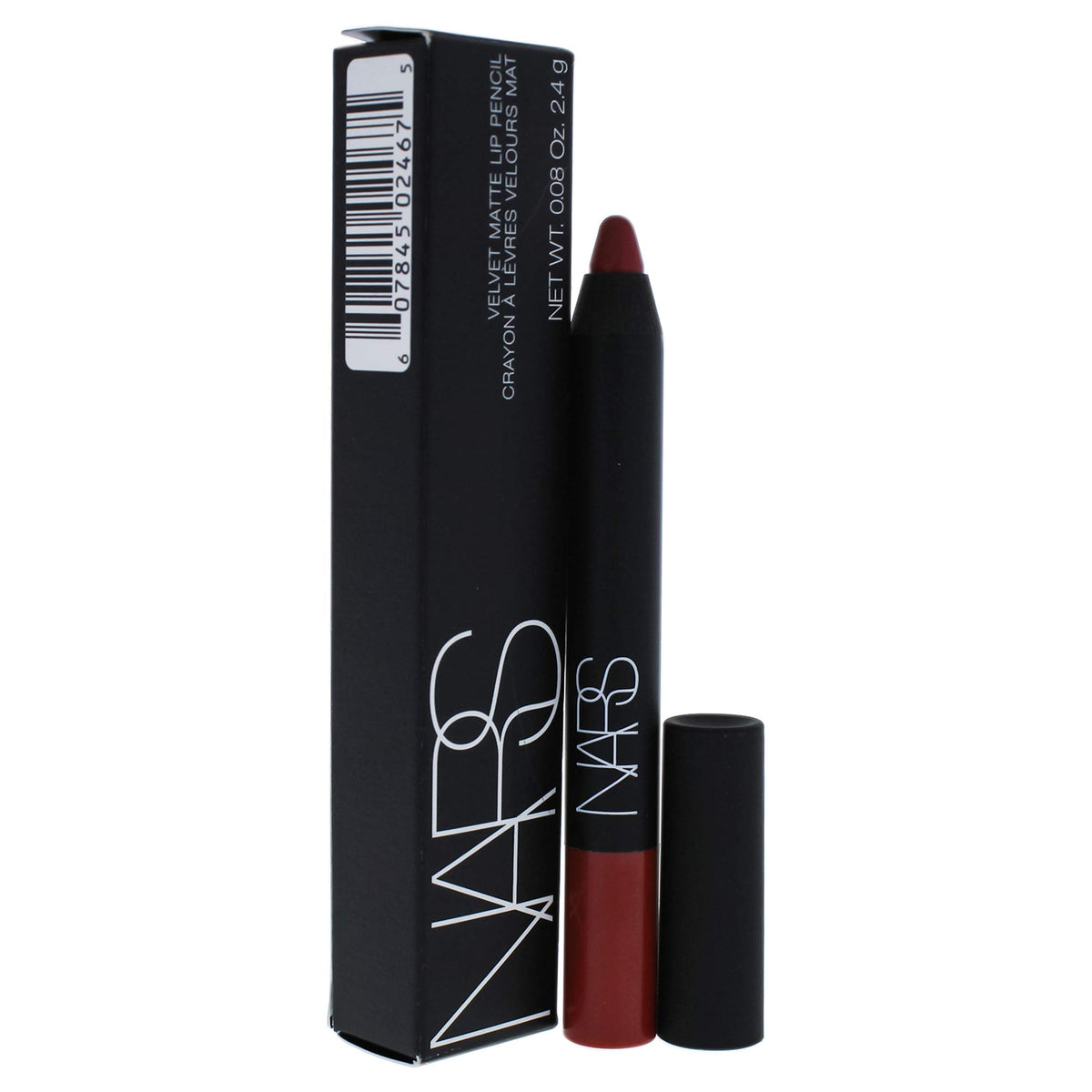 Nars Velvet Matte Lip Pencil - Lilac Rose, 0.09 Ounce, Long-Lasting Color, Perfect For Everyday Use