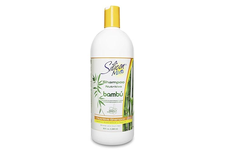 Silicon Mix Nutritivo Bambú Shampoo With Bamboo Extract & Vitamins - 36 Fl. Oz.