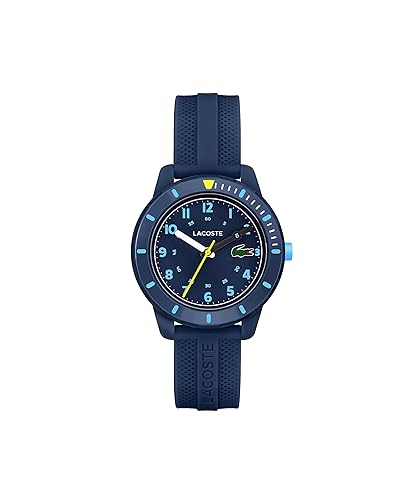 Lacoste Mini Tennis Kids' Navy Tr90 Watch With Silicone Strap - One Size