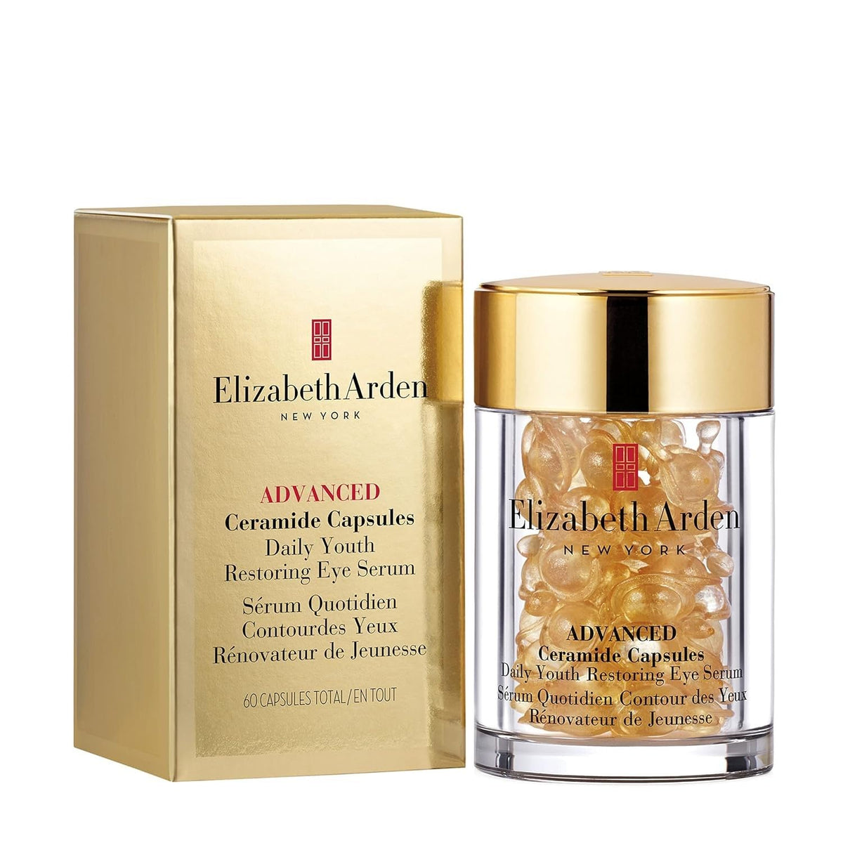 Elizabeth Arden Advanced Ceramide Eye Serum Capsules - Youth Restoring, 60 Count, 0.35 Fl Oz