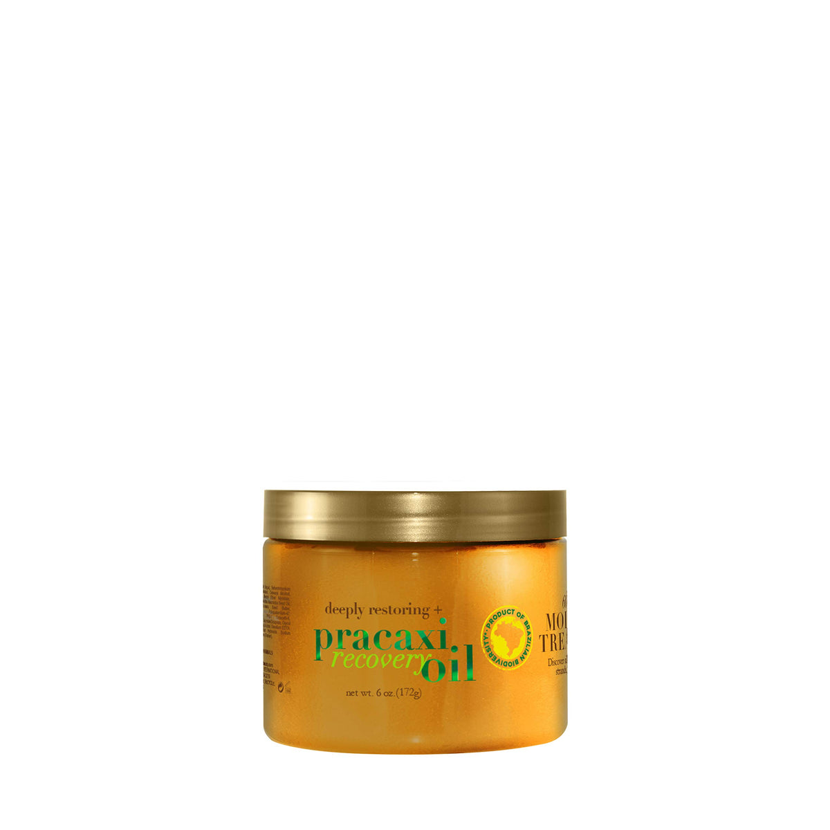 Ogx Deeply Restoring Pracaxi Recovery Oil Hair Mask, Anti-Frizz Deep Conditioner, 6 Oz