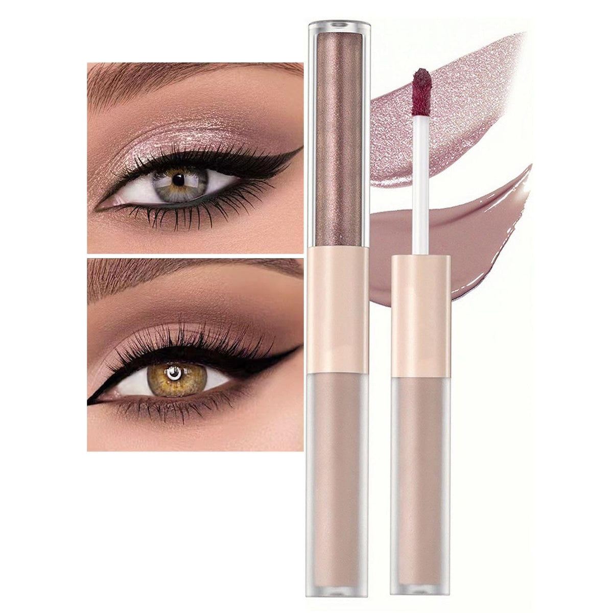 Miasarah Coco Brown Matte Liquid Eyeshadow Stick - Waterproof, Quick-Drying, Long-Lasting