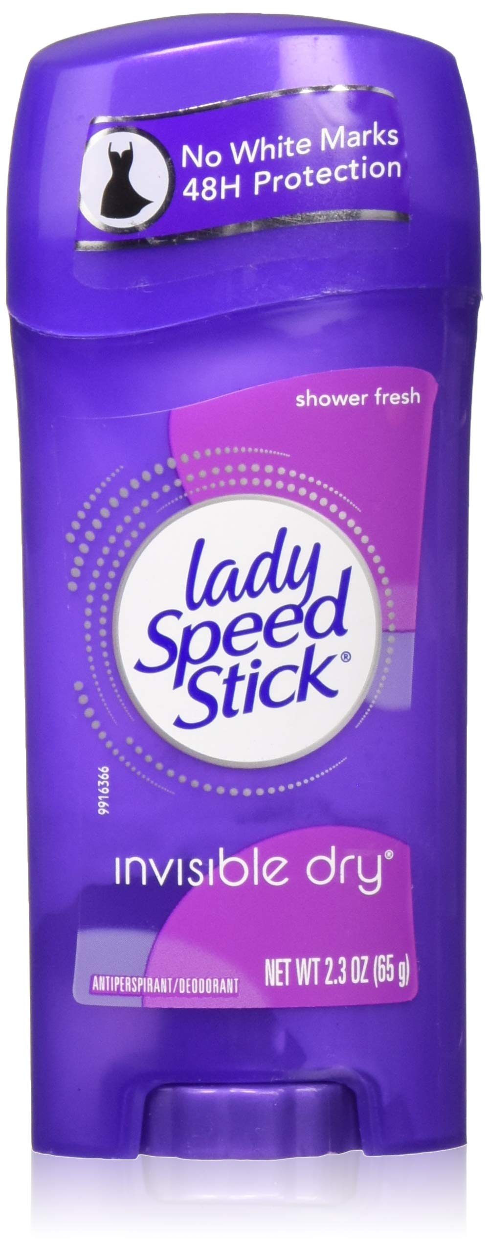 Lady Speed Stick Deodorant, 2.3 Oz Shower Fresh, Long-Lasting Odor Protection, Multi-Pack