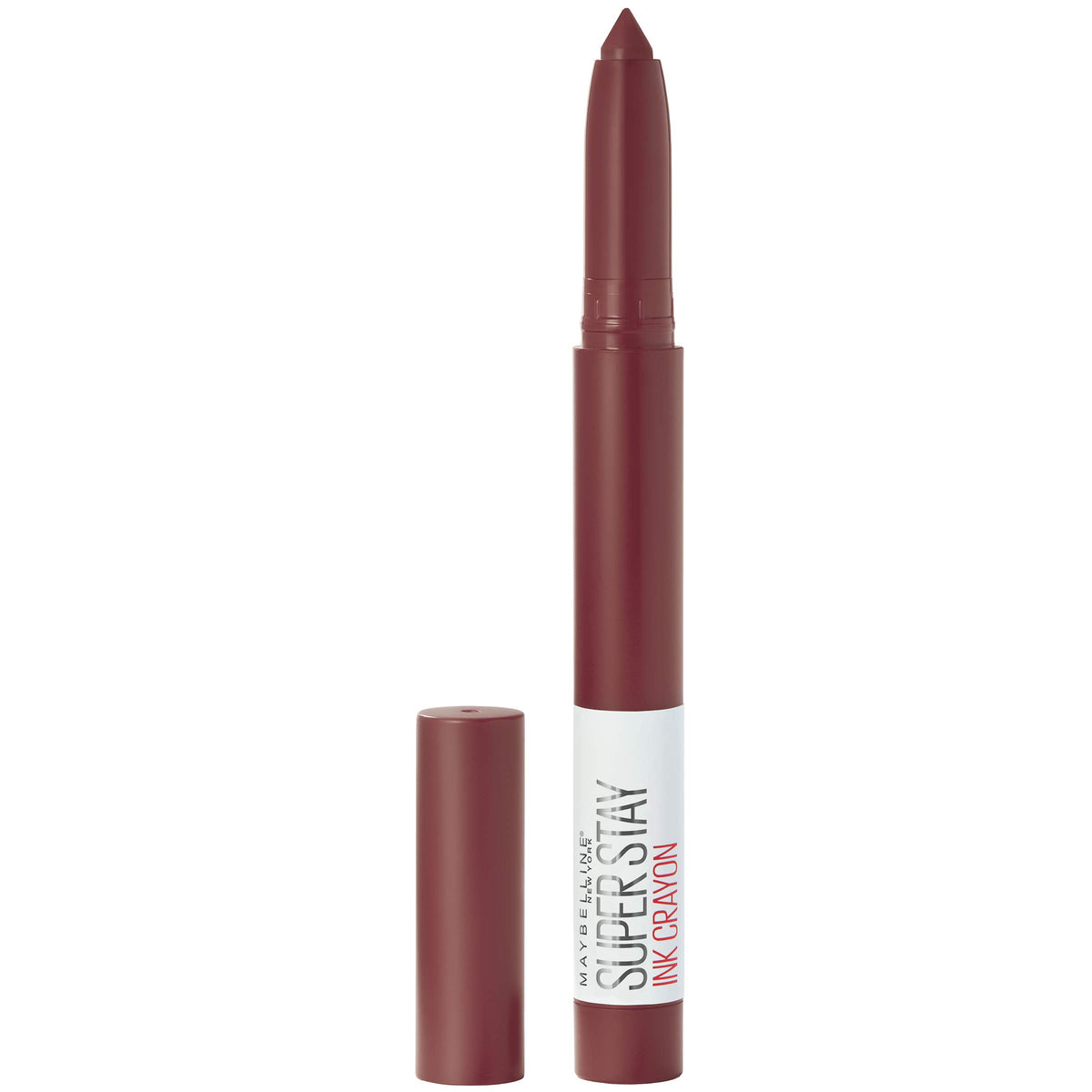 Maybelline Super Stay Ink Crayon Lipstick, Matte, Longwear, Live On The Edge, 0.04 Oz