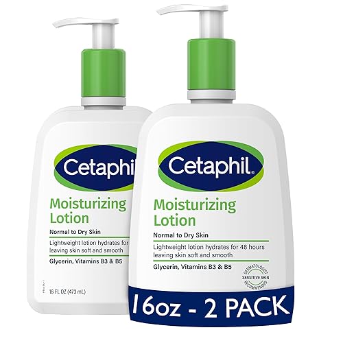 Cetaphil Face & Body Moisturizer, Fragrance-Free, 16 Oz Pack Of 2, Sensitive Skin, Hypoallergenic