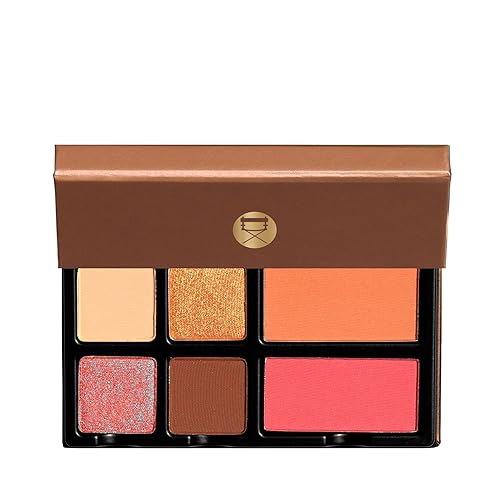 Viseart Paris Fleurette Pro Luxe Makeup Palette - Bisous, 0.4 Oz, Professional Quality