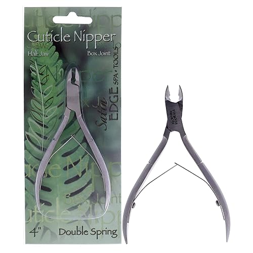 Satin Edge Stainless Steel Cuticle Nipper Half - 4&quot; Precision Beauty Tool SE-2001