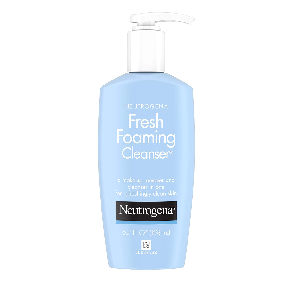 Neutrogena Fresh Foaming Daily Facial Cleanser & Makeup Remover, 6.7 Fl. Oz, Soap Free, Hyp