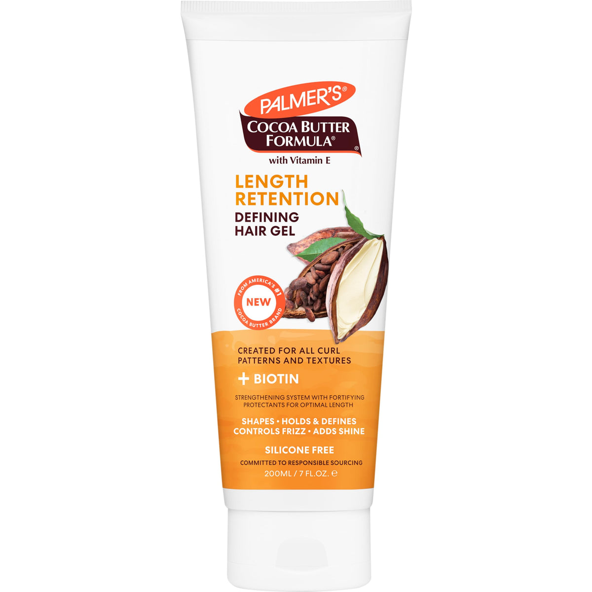 Palmer'S Cocoa Butter & Biotin Hair Gel For Length Retention, 7 Fl Oz