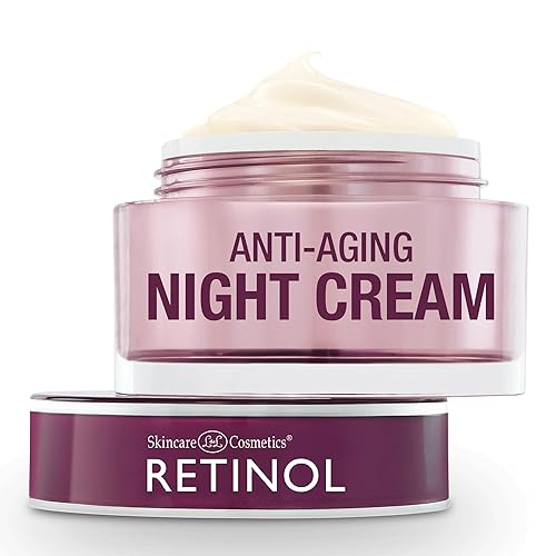 Skincare Ldel Retinol Night Cream - Anti-Aging Moisturizer For Youthful Skin, 1.7 Oz