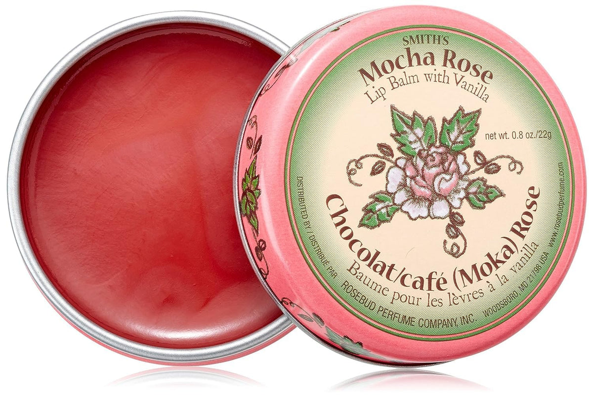 Rosebud Salve Rosebud Lip Balm, Mocha Rose, 0.8 Ounce - Hydrating & Nourishing Balm