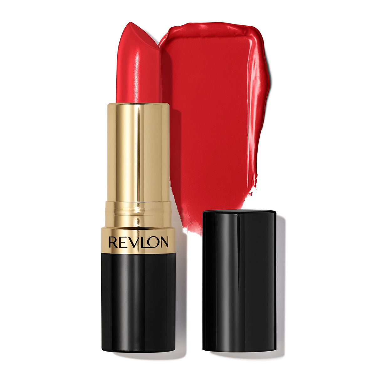 Revlon Super Lustrous Lipstick, Creamy Formula, 725 Love That Red, 0.15 Oz