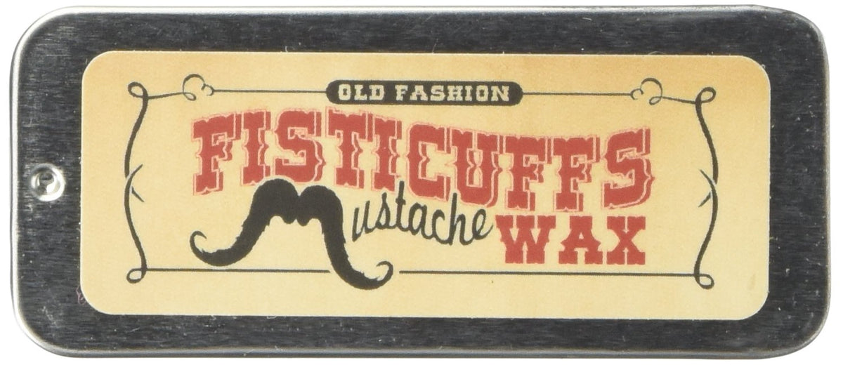 Grave Before Shave Fisticuffs Mustache Wax - 0.53 Oz, Strong Hold Mustache Grooming Formula