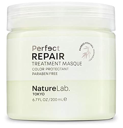 NATURELAB. TOKYO Perfect Repair Treatment Masque - Hair Mask for Dull & Damaged Hair, 6.7 FL OZ