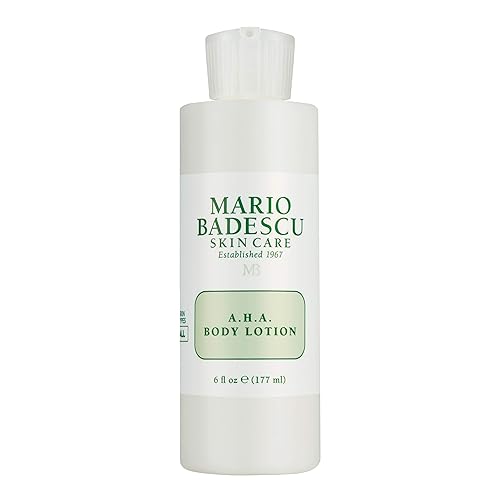 Mario Badescu Aha Body Lotion With Glycolic Acid - Moisturizing Exfoliating Formula, 6 Fl Oz