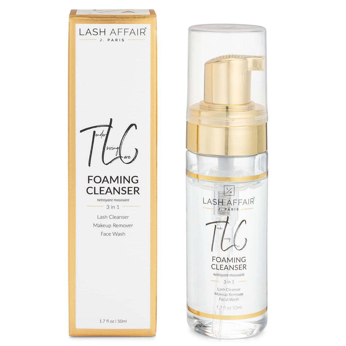 Lash Affair Tlc Eye-Lash Extension Cleanser Foam With Tea Tree Oil, 50 Ml Makeup Remover