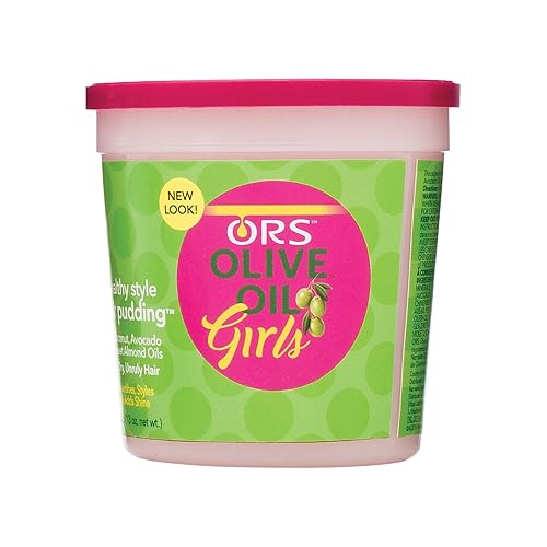 Ors Olive Oil Girls Hair Pudding 13 Oz - Healthy Style, Moisturizing & Nourishing (Pack Of 2)