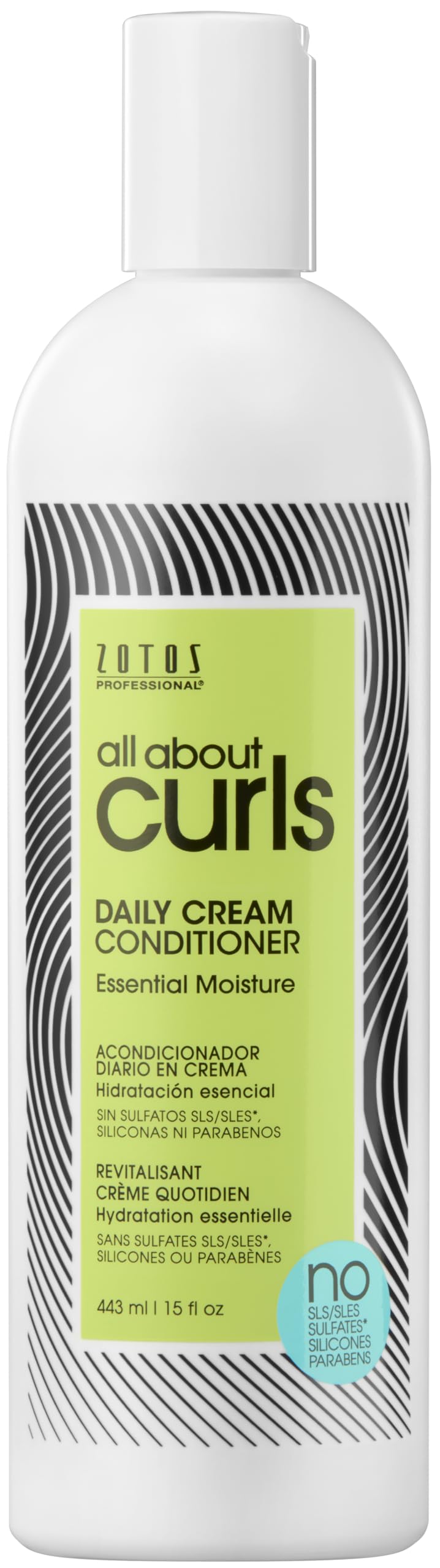 All About Curls Daily Cream Conditioner  Essential Moisture  Strengthens  3X Resistance to Breaking  All Curly Hair Types  