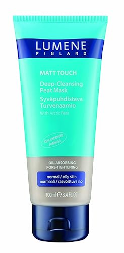 Lumene Matt Touch Deep Cleansing Peat Mask, 3.4 Fl Oz - Oil Control & Purifying Treatment