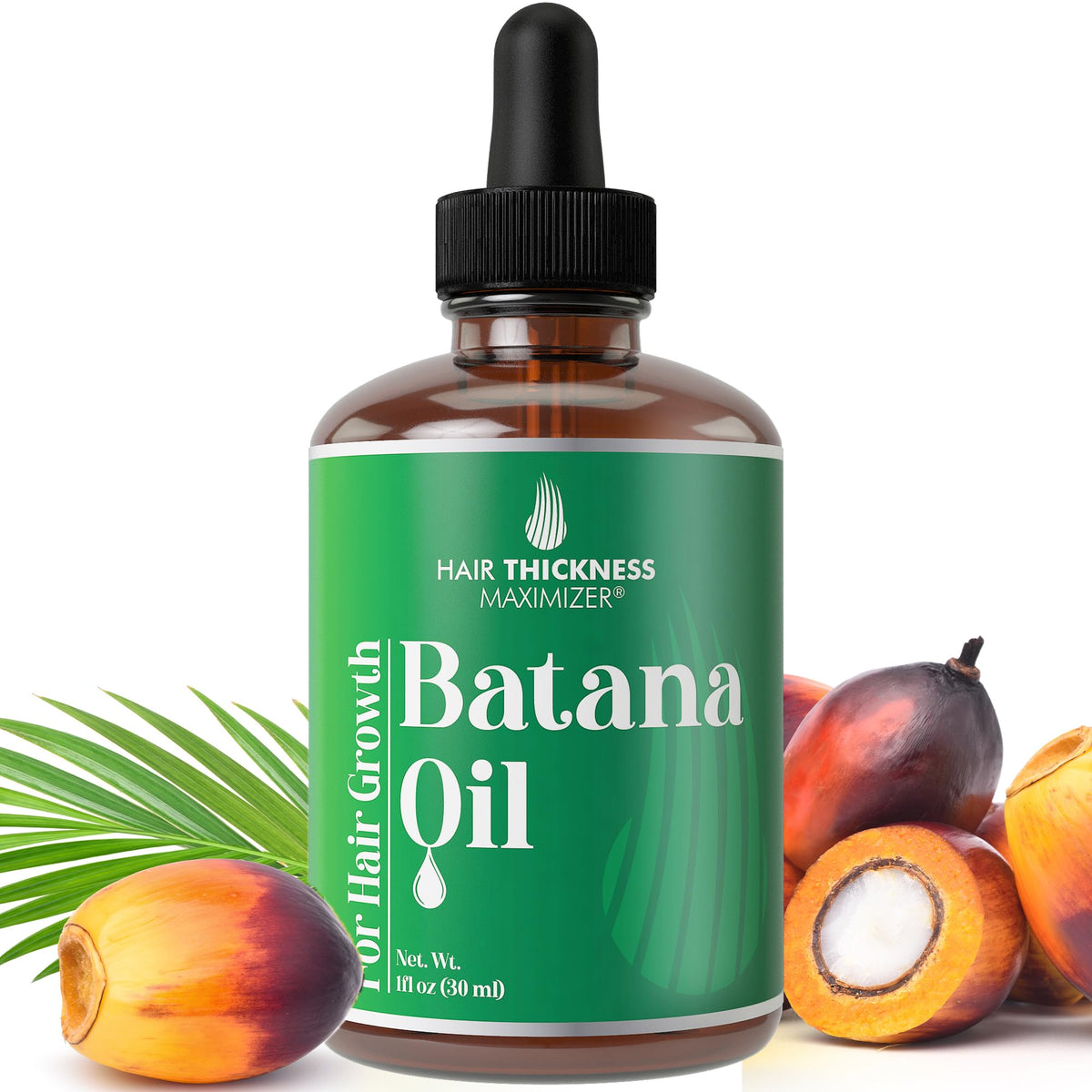 Hair Thickness Maximizer Batana Oil - Hair Growth Treatment With Pumpkin Seed & Rosemary - 1Oz