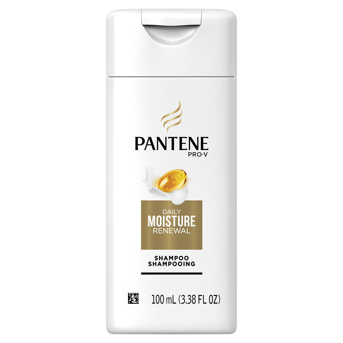 Pantene Pro-V Daily Moisture Renewal Shampoo, 3.38 Fl Oz - Hydrating Hair Care