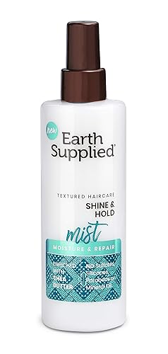 Earth Supplied Shine & Hold Mist - 8.5 Fl Oz Hair Styling Spray For Long-Lasting Hold