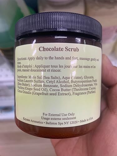 Keyano Aromatics Chocolate Scrub - 1 Oz Exfoliating Body Scrub By Hikyskin