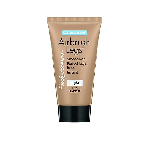 Sally Hansen Airbrush Legs Liquid, Light, 0.75 Fl Oz - Flawless Leg Coverage