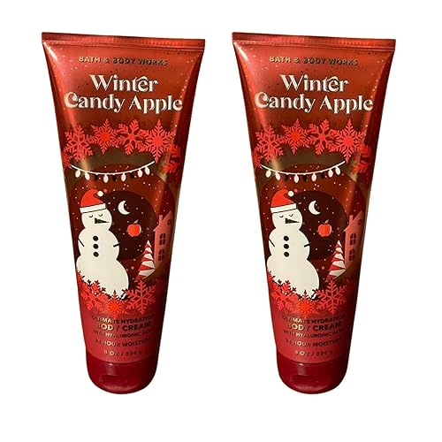 Bath & Body Works Winter Candy Apple Gift Set - 2 X 8Oz Body Creams