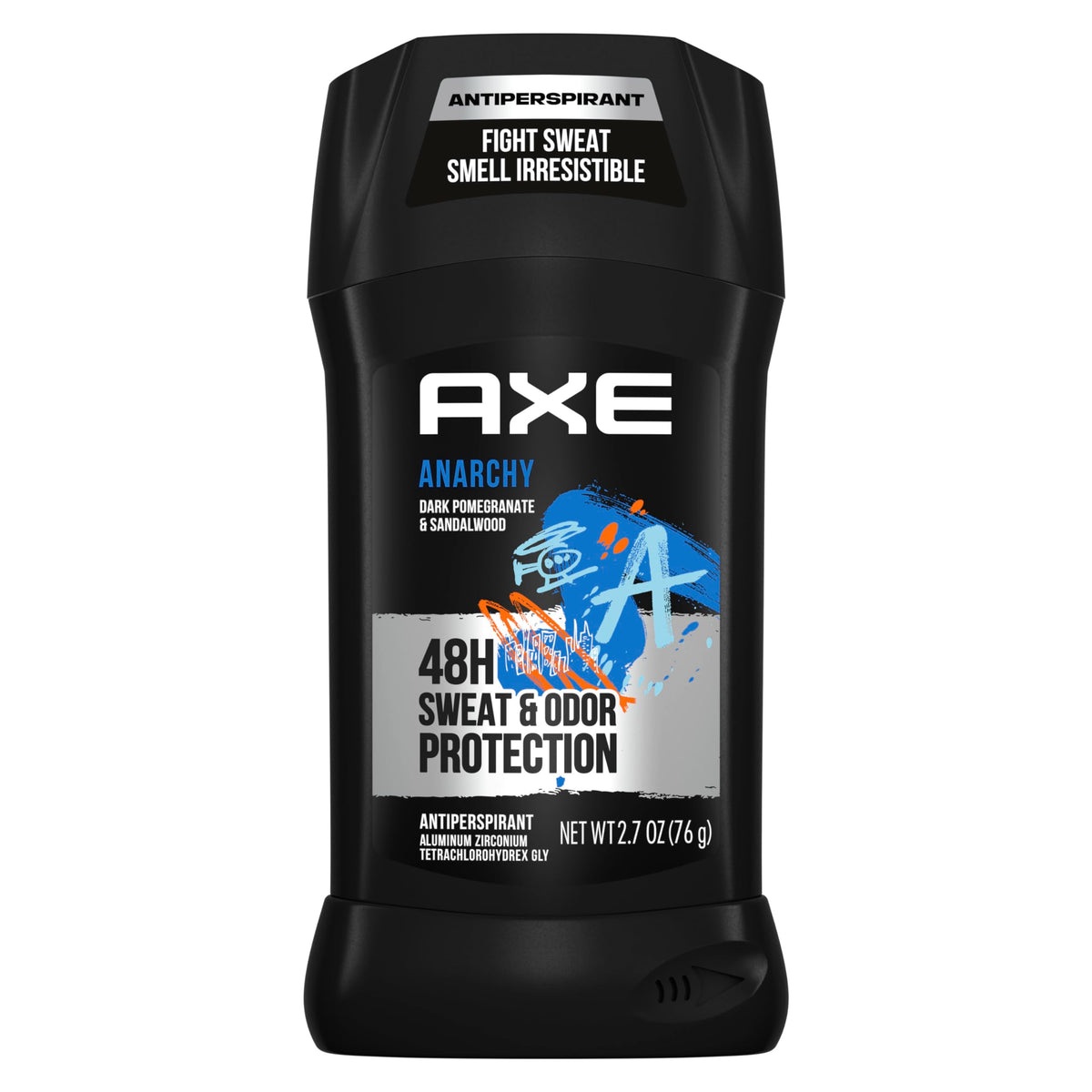 Axe Antiperspirant Stick For Men, 48 Hour Odor & Sweat Protection, Dark Pomegranate & Sandalwood, 